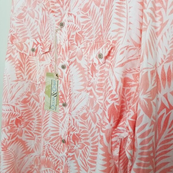 Ocean & Coast Linen Tunic XXL NWT - Picture 3 of 5